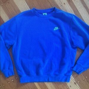 Nike Blue Crewneck Sweatshirt Medium